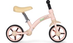 Rowerek biegowy dla dzieci koła EVA regulacja siodełka różowy ECOTOYS