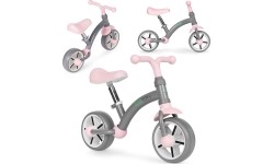Rowerek biegowy dla dzieci koła EVA regulacja siodełka szary ECOTOYS