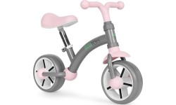 Rowerek biegowy dla dzieci koła EVA regulacja siodełka szary ECOTOYS