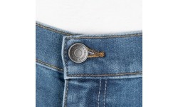 Męskie jeansy motocyklowe Oxford Original Approved CE Regular Fit Rinsed Wash Mid Blue