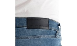 Męskie jeansy motocyklowe Oxford Original Approved CE Regular Fit Rinsed Wash Mid Blue