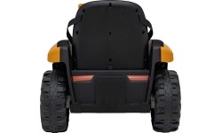 Pojazd koparka JCB, żółty