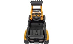 Pojazd koparka JCB, żółty