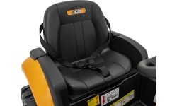 Pojazd koparka JCB, żółty