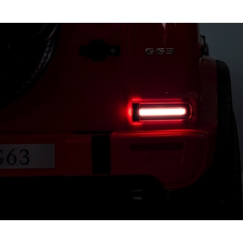 Mercedes Benz G63 AMG XXL pojazd STRONG MP4 czerwony