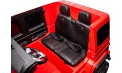 Mercedes Benz G63 AMG XXL pojazd STRONG czerwony