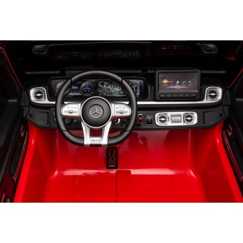Mercedes Benz G63 AMG XXL pojazd STRONG czerwony
