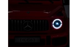 Mercedes Benz G63 AMG XXL pojazd STRONG czerwony