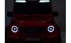 Mercedes Benz G63 AMG XXL pojazd STRONG czerwony