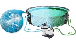 Pompa filtrująca piaskowa do basenu 3500l/h INTEX 26642