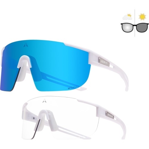 Fotochromowe okulary przeciwsłoneczne Altalist Kaku SP4 - White/Blue Lenses