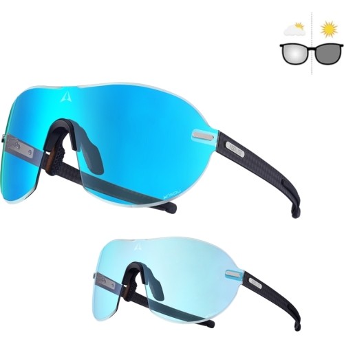 Fotochromowe okulary przeciwsłoneczne Altalist Kisou PRD - Black with Blue Lenses