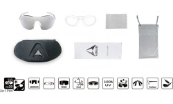 Fotochromowe okulary przeciwsłoneczne Altalist Kisou PRD - Black with Blue Lenses
