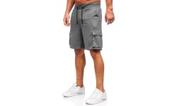 J.Style Šortai Vyrams Grey 8K1505-5