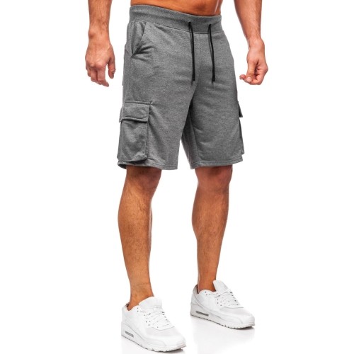 J.Style Šortai Vyrams Grey 8K1505-5