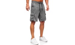 J.Style Šortai Vyrams Grey 8K1505-5