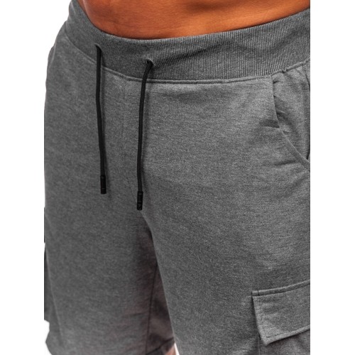 J.Style Šortai Vyrams Grey 8K1505-5