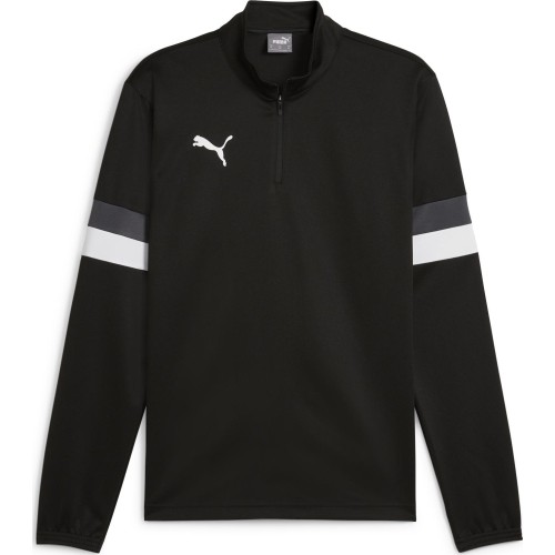 Bluza męska Puma TeamRise 1/4 Zip Top, czarna 658656 03