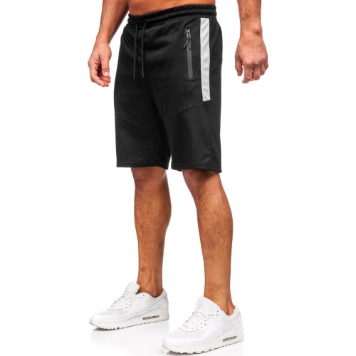 J.Style Šortai Vyrams Black 8K1500-3