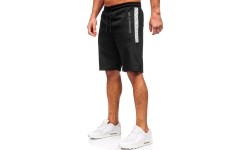 J.Style Šortai Vyrams Black 8K1500-3