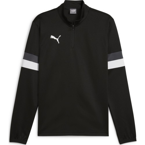 Bluza męska Puma TeamRise 1/4 Zip Top, czarna 658656 03