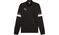 Bluza męska Puma TeamRise 1/4 Zip Top, czarna 658656 03