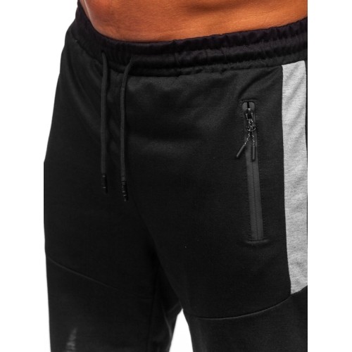 J.Style Šortai Vyrams Black 8K1500-3