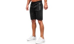 J.Style Šortai Vyrams Black 17K533-3