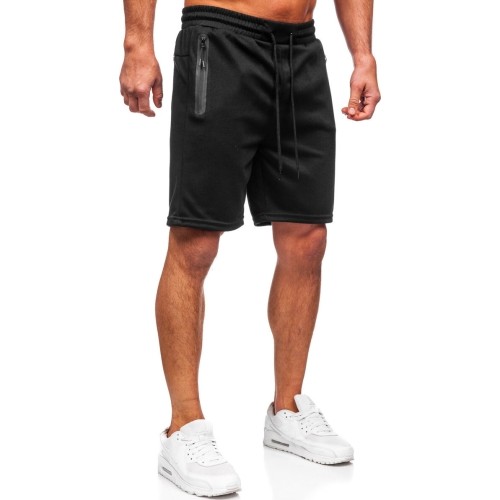 J.Style Šortai Vyrams Black 17K533-3