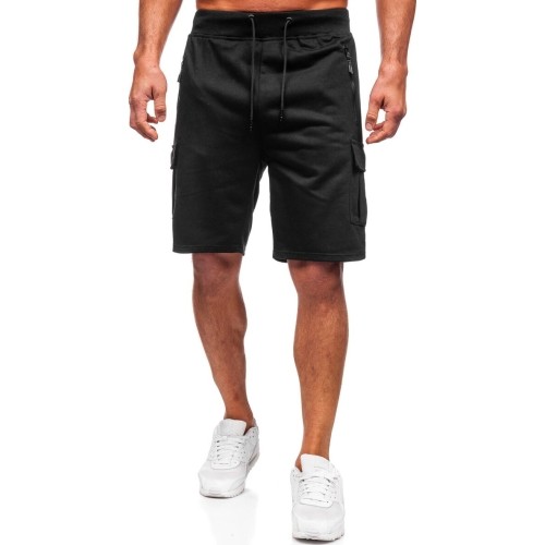 J.Style spodenki męskie, czarne 8K1503-3