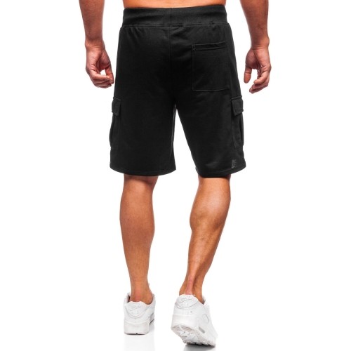 J.Style Šortai Vyrams Black 8K1503-3
