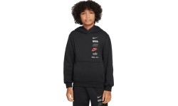 Nike Džemperis Paaugliams K Nsw Club Flc Hdy Mlogo Black HQ0970 010