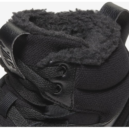Nike Court Borough Mid 2 buty młodzieżowe czarne CQ4023 001