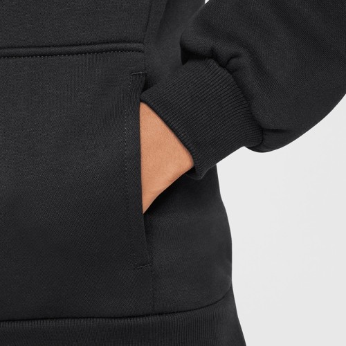 Nike Džemperis Paaugliams K Nsw Club Flc Hdy Mlogo Black HQ0970 010