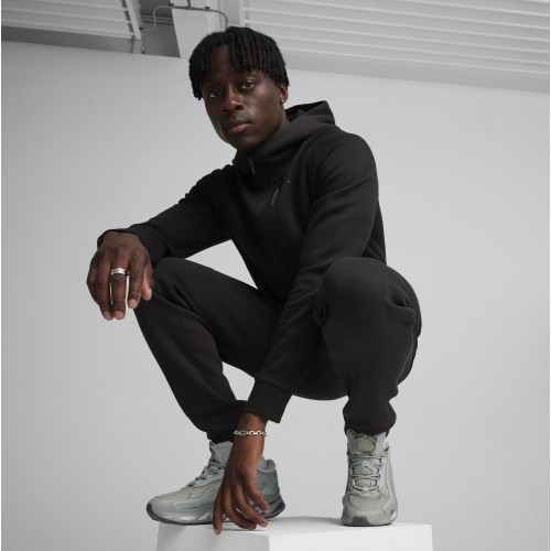 Puma Džemperis Vyrams Pumatech Fz Hoodie Dk Black 624385 01