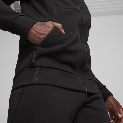 Puma Džemperis Vyrams Pumatech Fz Hoodie Dk Black 624385 01