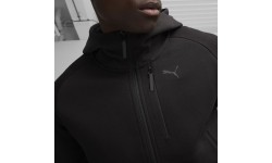 Puma Džemperis Vyrams Pumatech Fz Hoodie Dk Black 624385 01