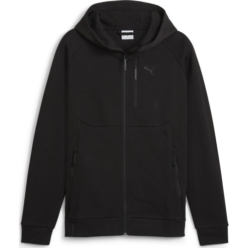Puma Džemperis Vyrams Pumatech Fz Hoodie Dk Black 624385 01