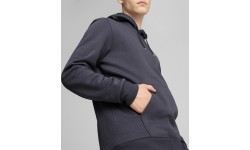 Bluza męska Puma Ess+ 2 Col Small Fl fioletowa 674471 69