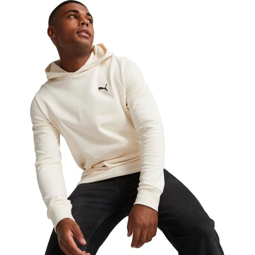 Bluza męska Puma Better Essentials Hoodie FL biała 676814 99