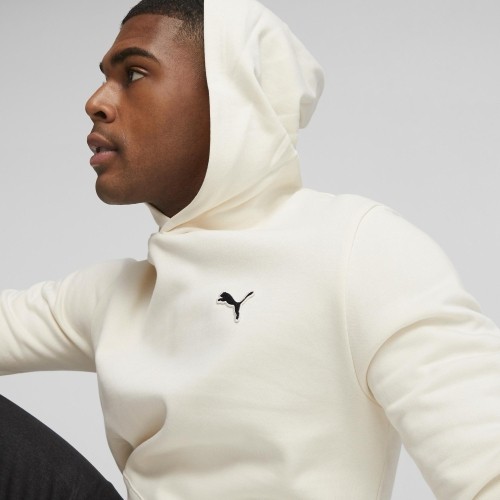 Bluza męska Puma Better Essentials Hoodie FL biała 676814 99