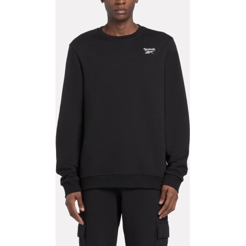 Reebok Džemperis Vyrams Identity Sl Fleece Black 100202864