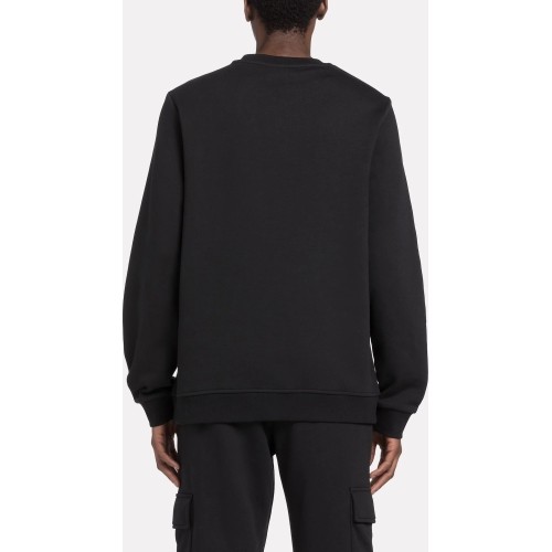 Reebok Džemperis Vyrams Identity Sl Fleece Black 100202864