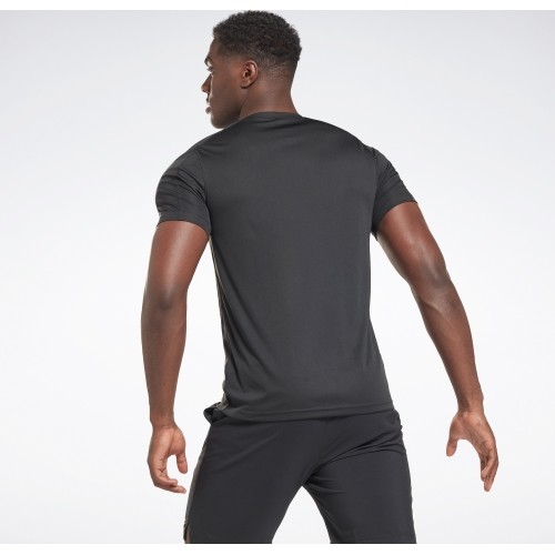 Reebok Marškinėliai Vyrams Ss Tech Tee Black 100057839