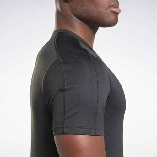 Reebok Marškinėliai Vyrams Ss Tech Tee Black 100057839