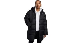 Kurtka damska Nike W NSW TF SNFL NK Classic Parka, czarna, FZ5903 010