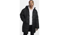 Kurtka damska Nike W NSW TF SNFL NK Classic Parka, czarna, FZ5903 010