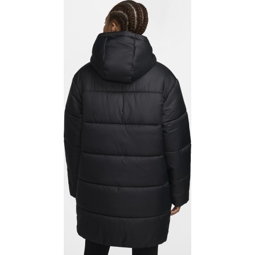 Kurtka damska Nike W NSW TF SNFL NK Classic Parka, czarna, FZ5903 010