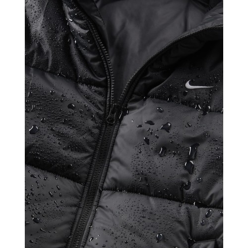 Kurtka damska Nike W NSW TF SNFL NK Classic Parka, czarna, FZ5903 010