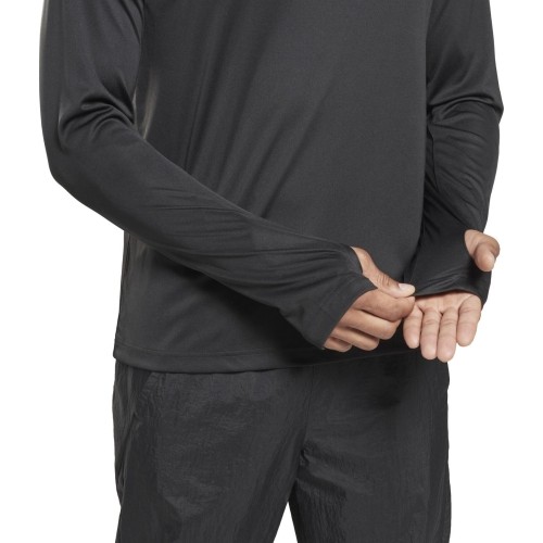 Reebok Marškinėliai Vyrams Train Ls Tech Tee Black 100065576